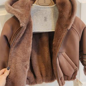 Brunello cucinelli kids jacket size 5T-6T